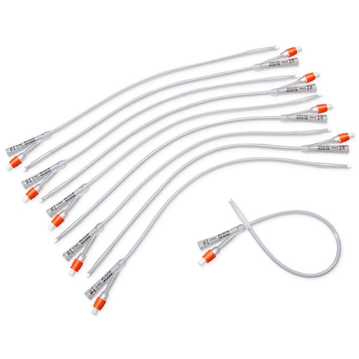 Foley Catheter Silicone (16 fr 5 cc.) PK of 10