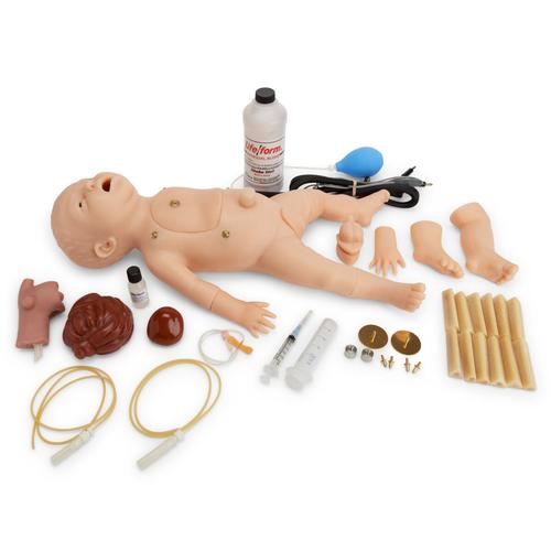 C.H.A.R.L.I.E. Neonatal Resuscitation Simulator With Interactive ECG Simulator