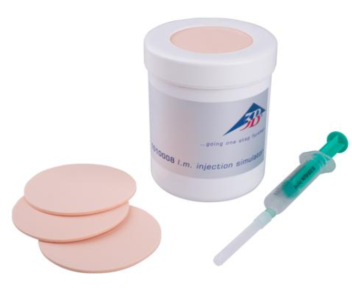 Intramuscular Injection Simulator, Light Skin