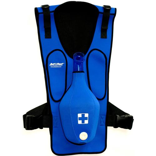 Image 2 - ACT+FAST RESCUE CHOKING VEST - BLUE