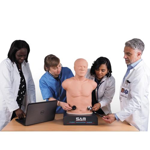 Image 6 - SAM II® - STUDENT AUSCULTATION MANIKIN, LIGHT SKIN TONE