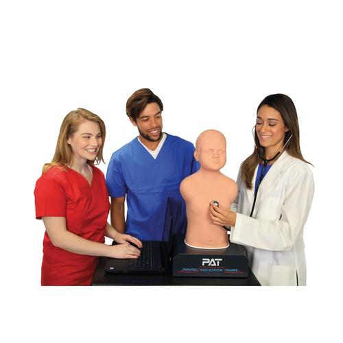 Image 3 - PAT® — PEDIATRIC AUSCULTATION TRAINER, LIGHT SKIN TONE