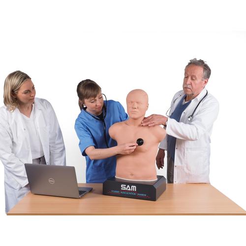 Image 4 - SAM 3G® — STUDENT AUSCULTATION MANIKIN, LIGHT SKIN TONE