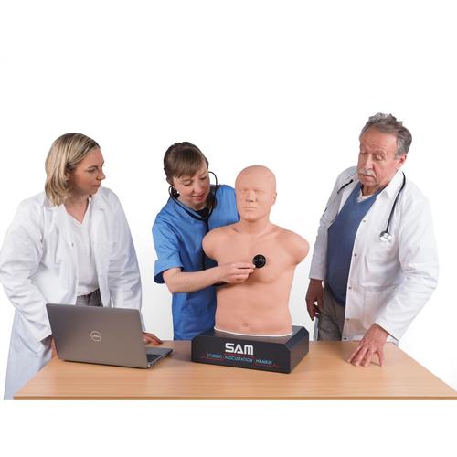 Image 5 - SAM 3G® — STUDENT AUSCULTATION MANIKIN, LIGHT SKIN TONE