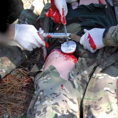 Image 5 - TACTICAL HEMORRHAGE CONTROL TRAINER – THCT2 PRO, MALE