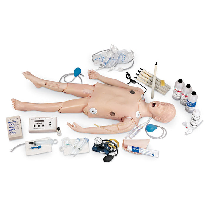 Deluxe Child Crisis Manikin With Advanced Airway Management