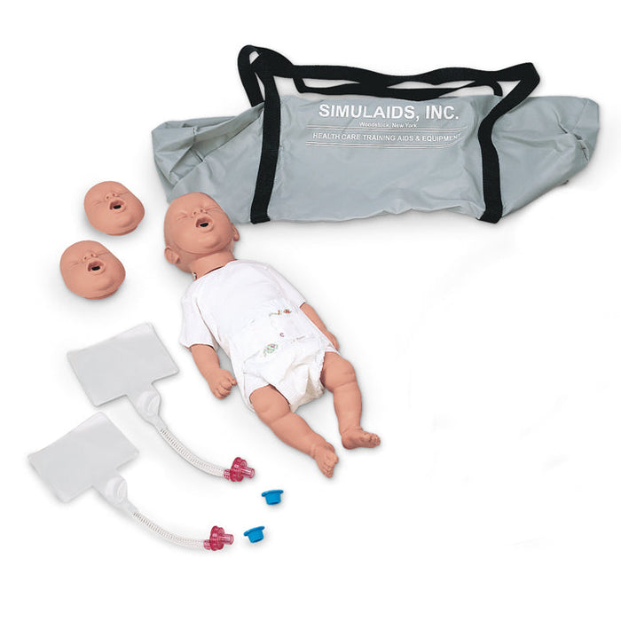 Kim New-Born Cpr Manikin, White