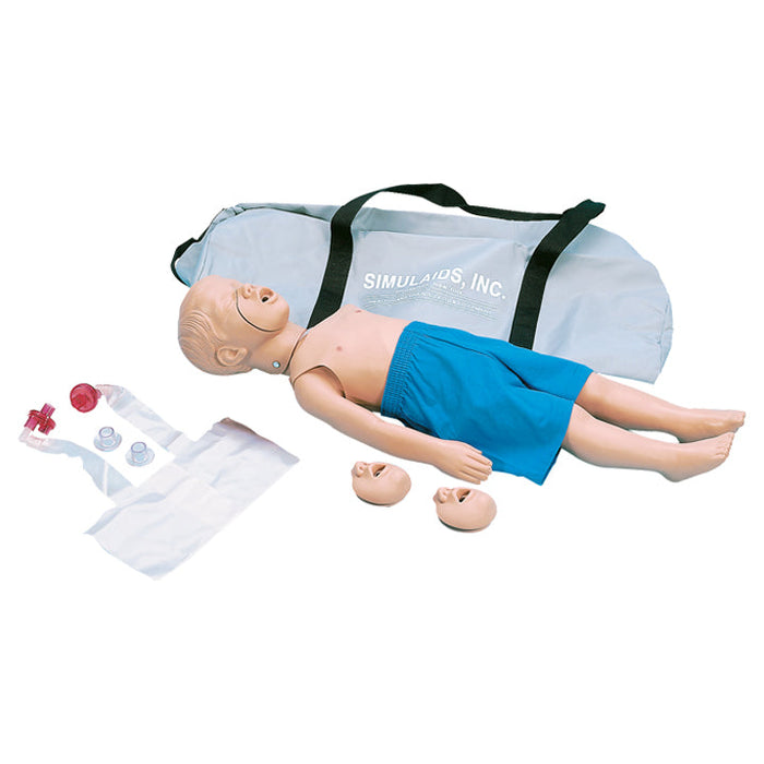 Kyle 3 Year Old Child Cpr Manikin, White