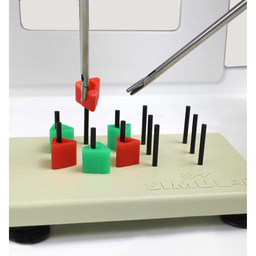 Image 2 - PEG TRANSFER BOARD WITH TRIANGLES